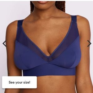 Parade Plunge Bralette Starry Sky 3+